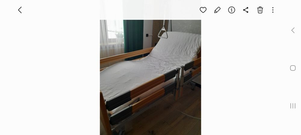 Łóżko medyczne rehabilitacyjne