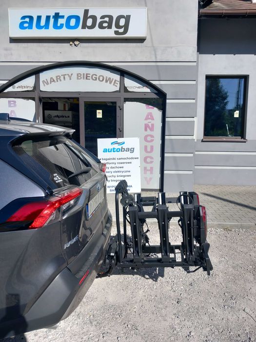 Stelvio 3 - składany bagażnik na hak na 3 rowery