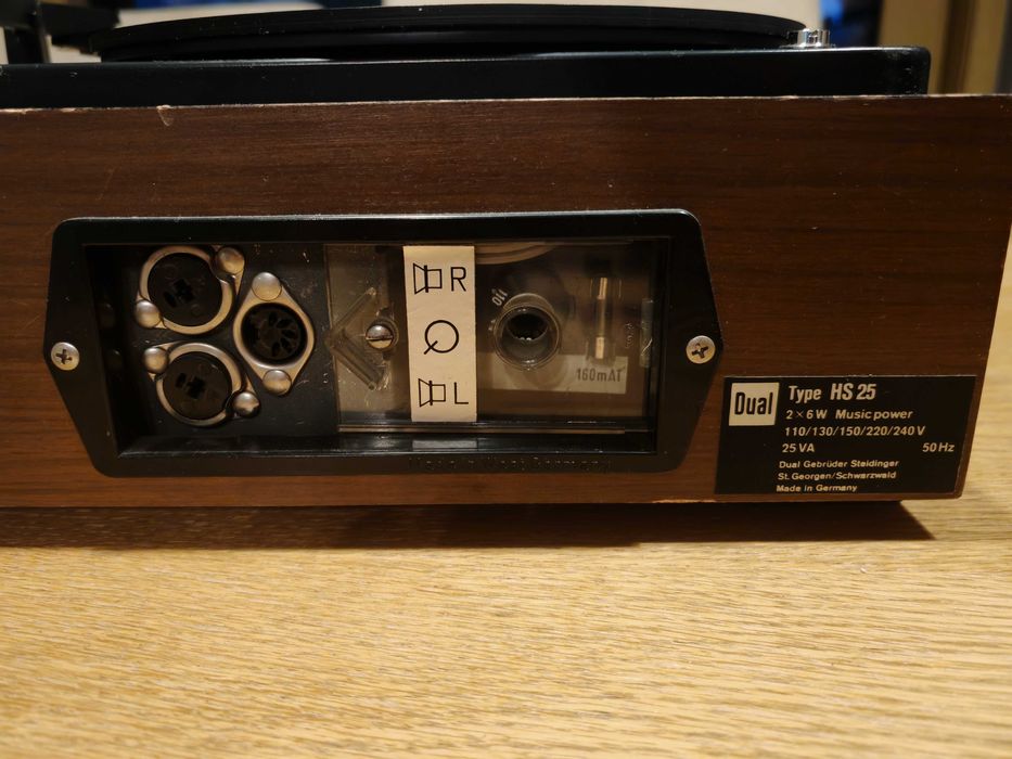 Gramofon Dual HS25 plus głośniki
