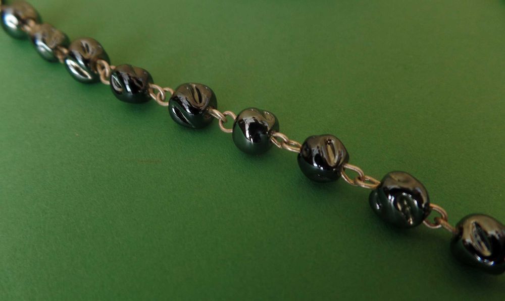 Terço com Contas Azuis com Caixa (AX-1)