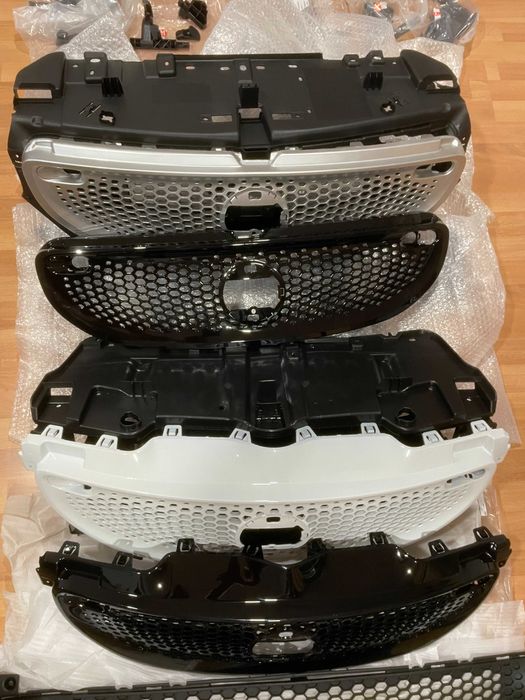 a4538850137  кронштейн усилитель радиатора бампера  Smart Смарт 453