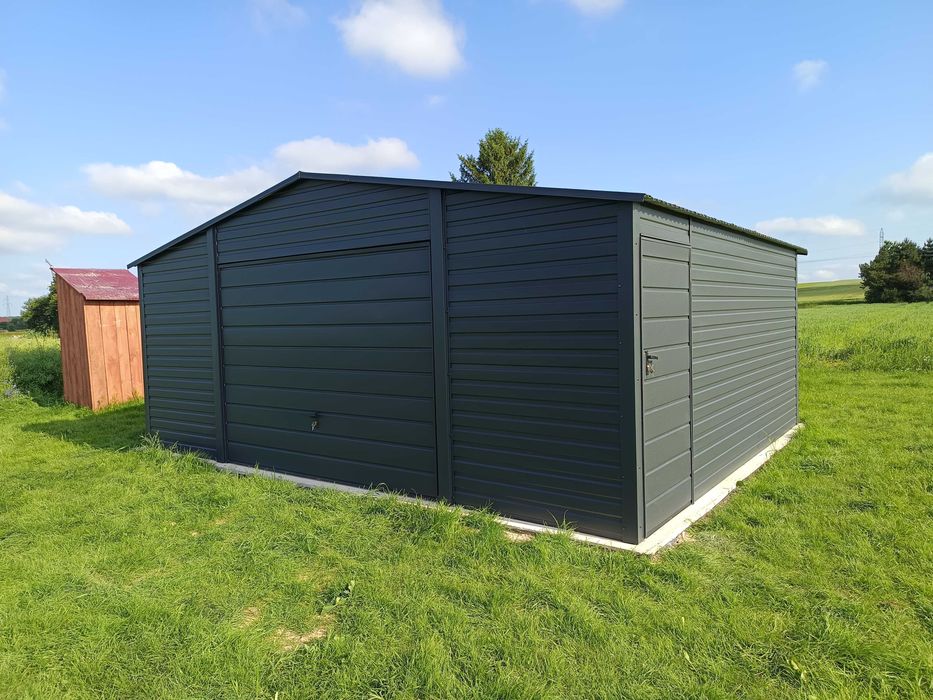 Garaż blaszany garaże blaszane 6*5 7*5 6*6 producent profil RUS-STAL