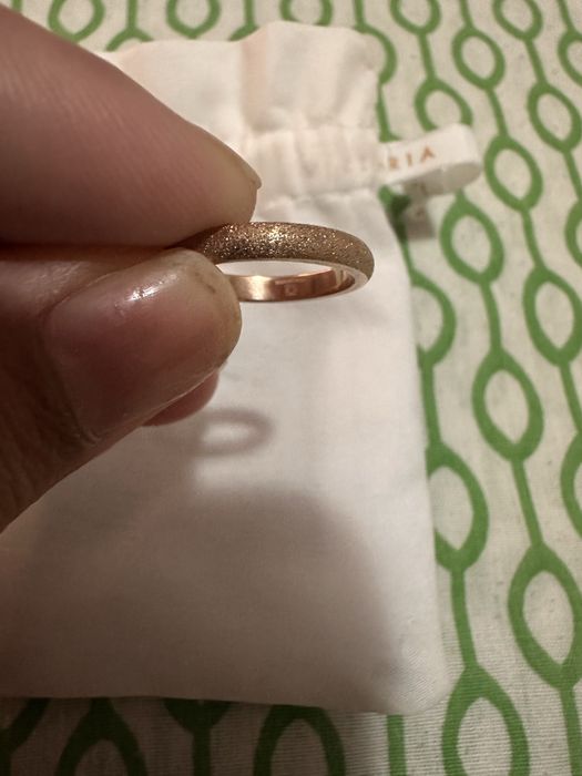 Aliança rose Victoria tam 14/54