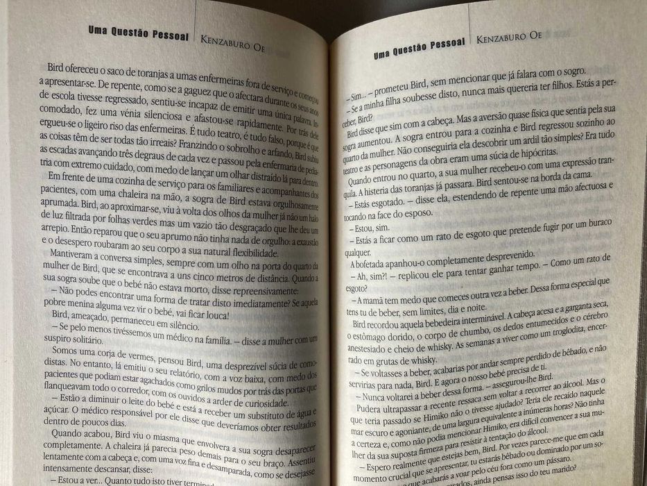 Uma Questão Pessoal, de Kenzaburo Oe