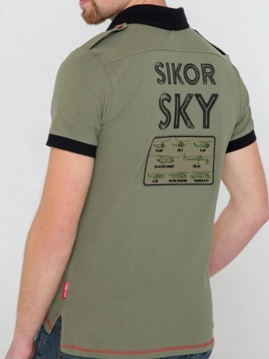 Чоловіче поло Sikorsky авіація Галичини.