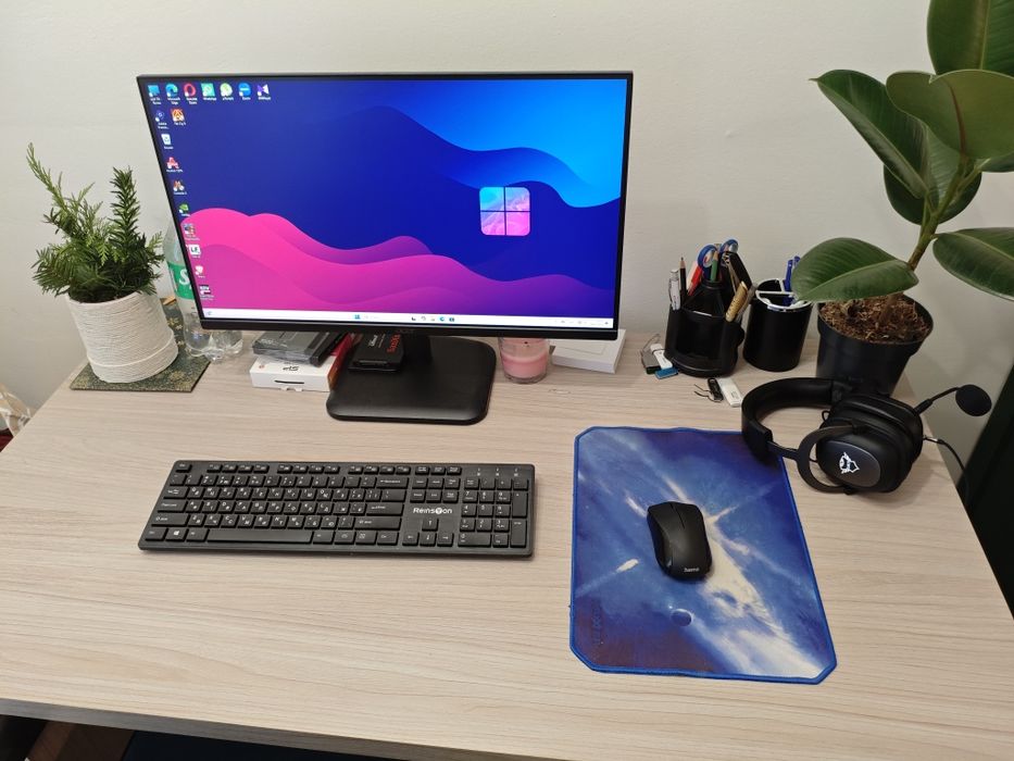 Ryzen 5 3600/Wi-fi/32 Gb/1Tb/GTX 1060/650W/25"Full HD 100 Ghz