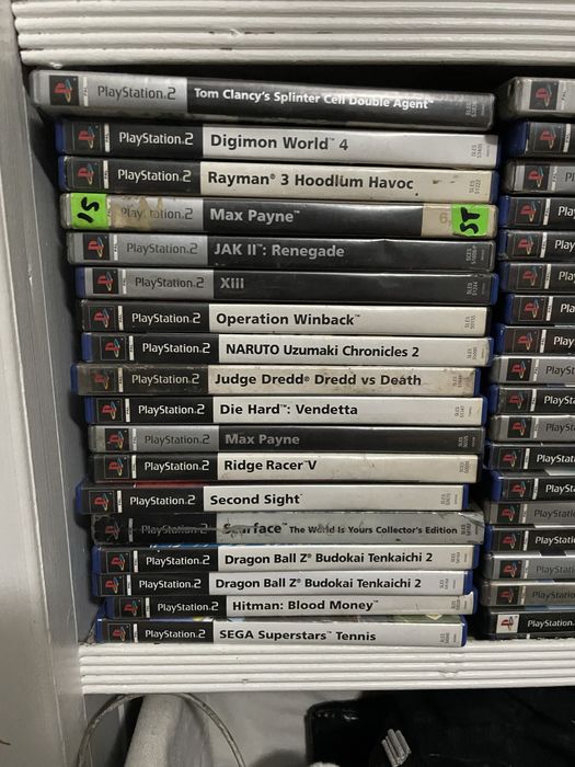 Sprzedam gry na konsole playstation 2 i nintendo wii ps2