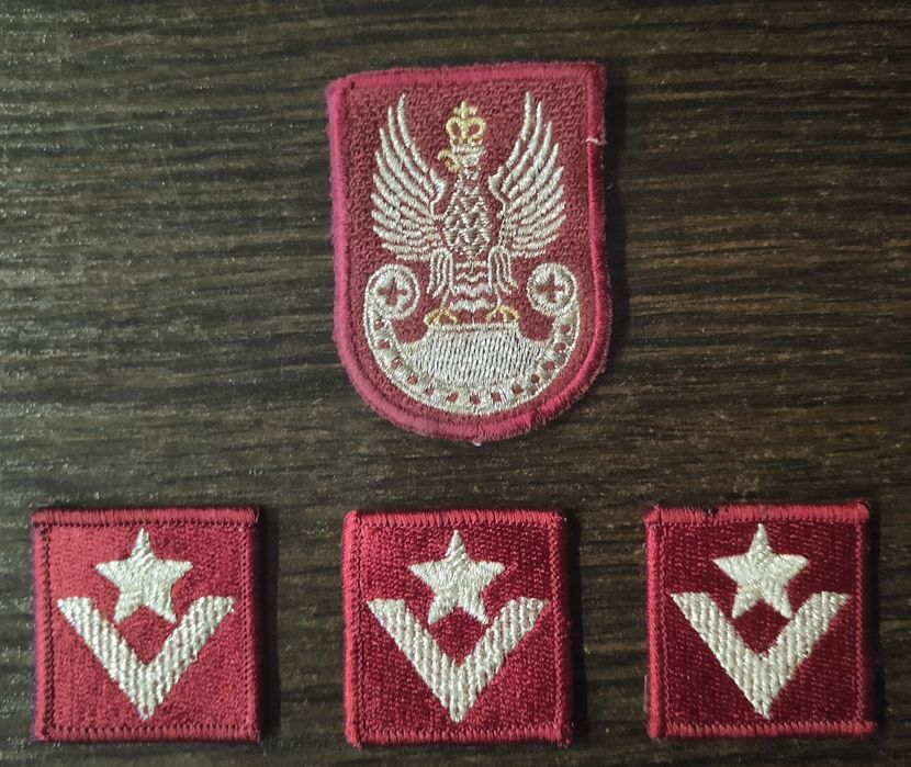 Młodszy chorąży, stopień na beret.