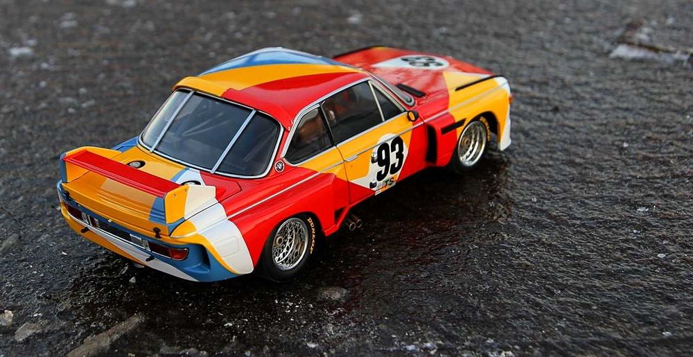 BMW 3.0 CSL Art Car #93 Le Mans 1975 - Minichamps