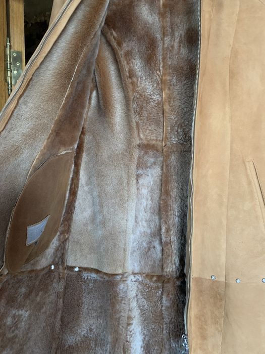 Женская натуральная дубленка