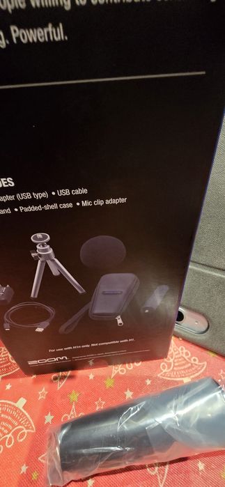 Microfone Zoom h-1n novo