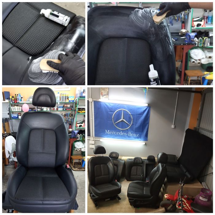 Pranie tapicerki samochodowej , meblowej sofy narożniki z dojazdem