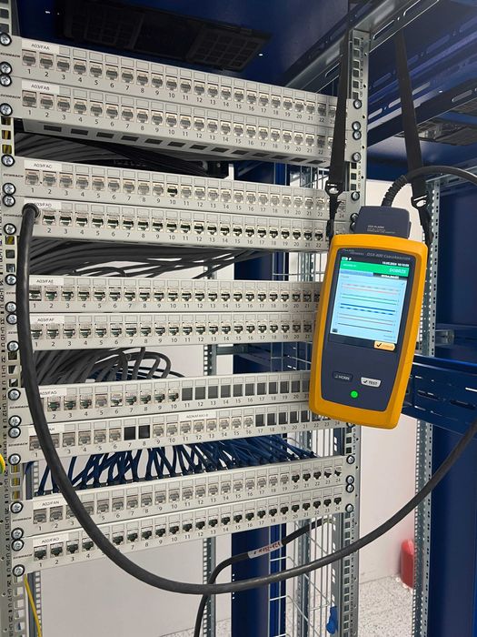 FLUKE DSX-600 Pomiary i certyfikacja sieci LAN - wynajem lub usługa