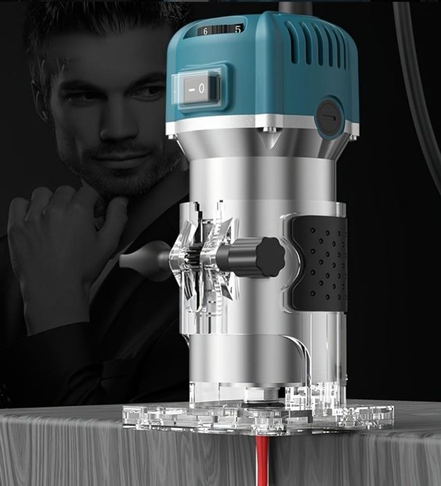 Fresadora De Borda De Madeira, 800w De Potãªncia, Alta Precisã£o