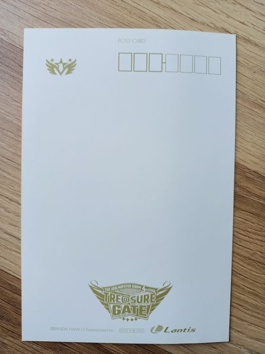 Pocztówka kolekcjonerska Idolmaster Bandai