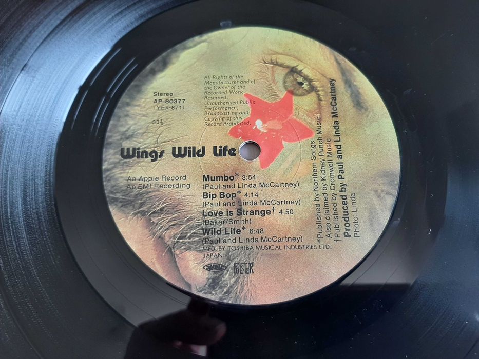 Wings - Wild Life - Japão - Vinil LP
