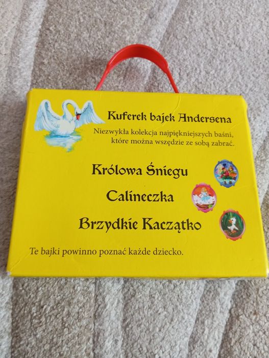 Kuferek bajek Andersena 3 sztuki