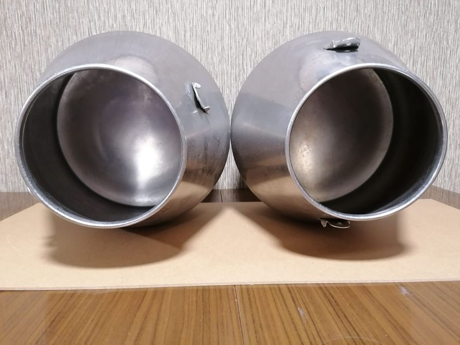 Kany do mleka z blachy nierdzewnej, ozdoba, donica