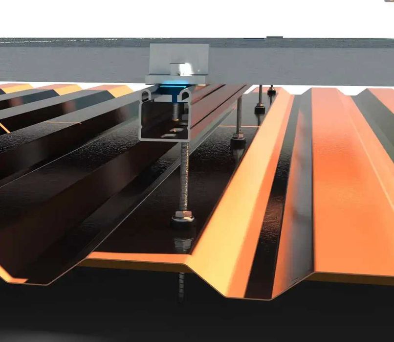 Кріплення для Сонячних Батарей. Сонячний профіль з комплектуючими.