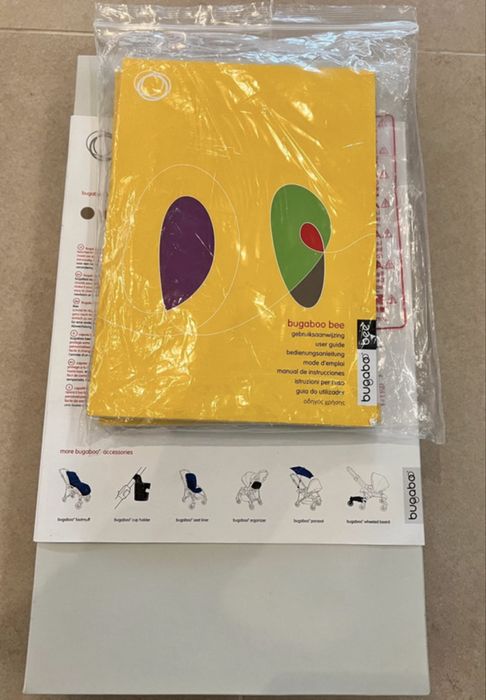 Carrinho completo Bugaboo bee + Acessórios + capas e forra