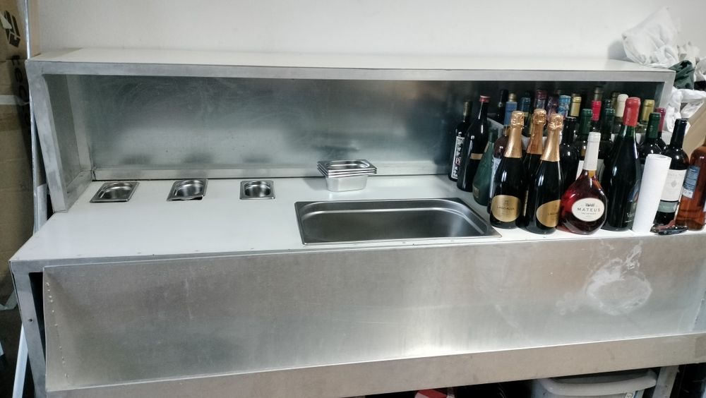 Balcão para eventos