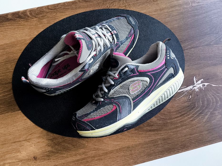 Sneakersy Skechers Shape Ups 40 27cm Sportowe