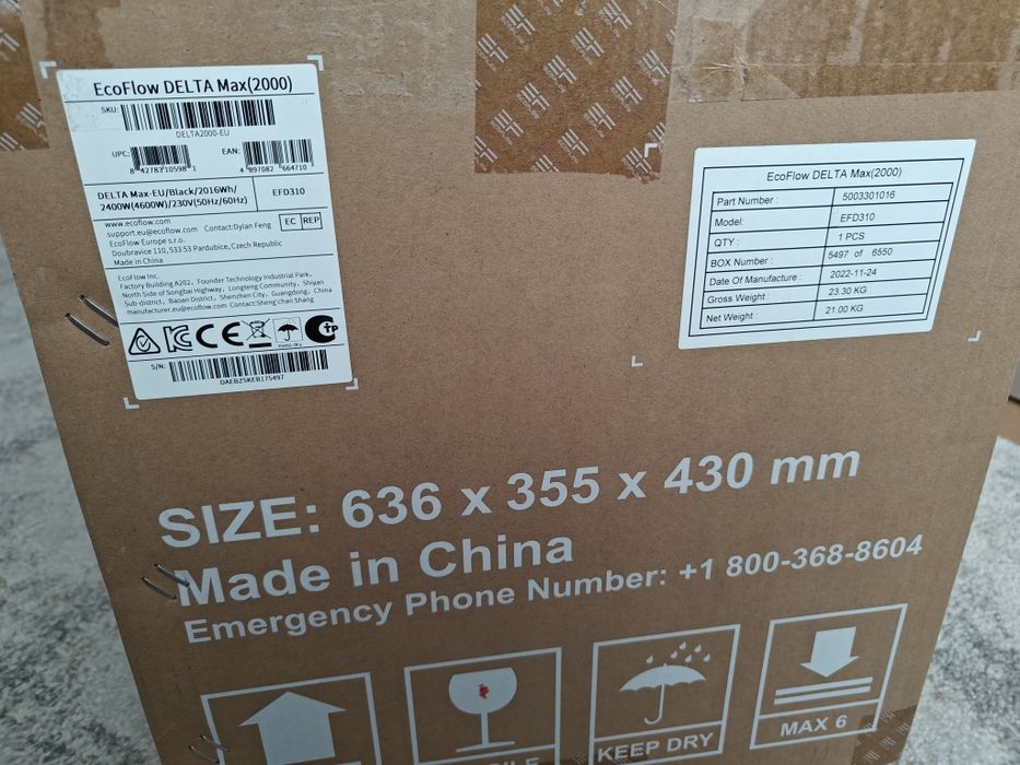 Зарядна станція EcoFlow DELTA Max 2000 (DELTA2000-EU)