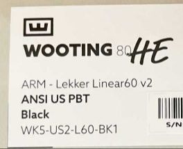 Продам Wooting 80HE 8K PCR Black