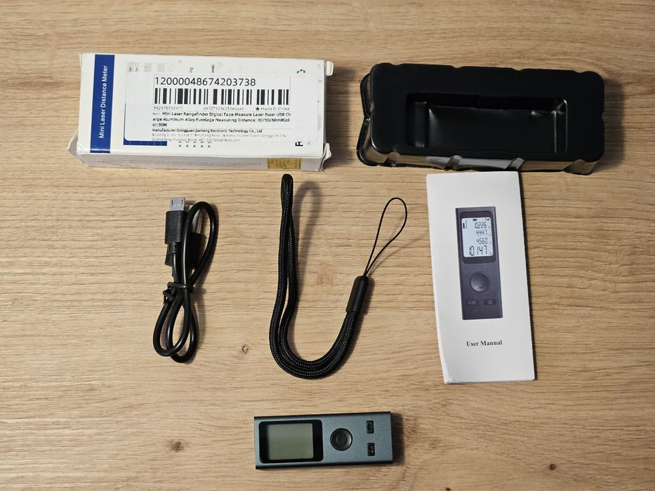 Mini dalmierz laserowy