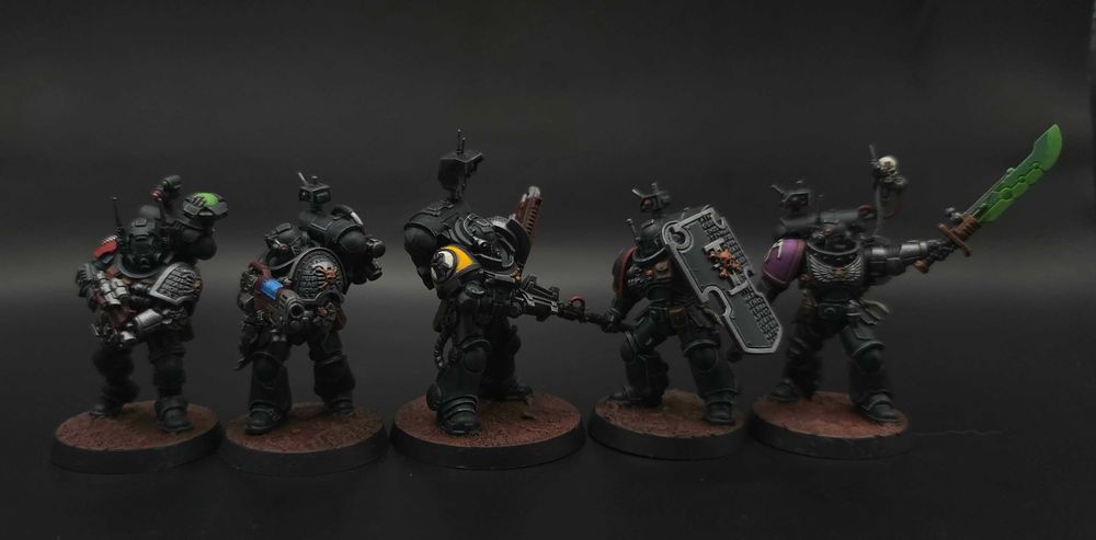 Kill Team Death Watch Pomalowane