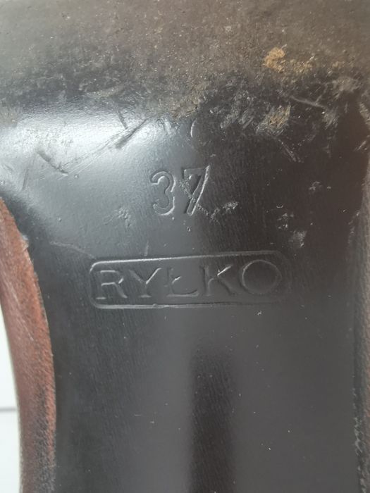 Buty skórzane Ryłko roz 37