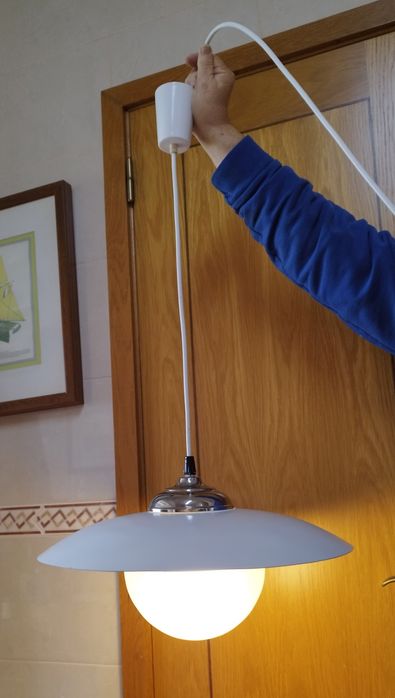 Vintage Ceiling Lamp – 1970s (Restored – Like New)