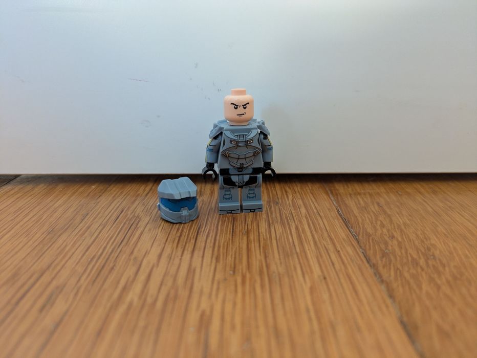 Figura Halo Spartan Azul Tipo Lego (Portes Grátis)