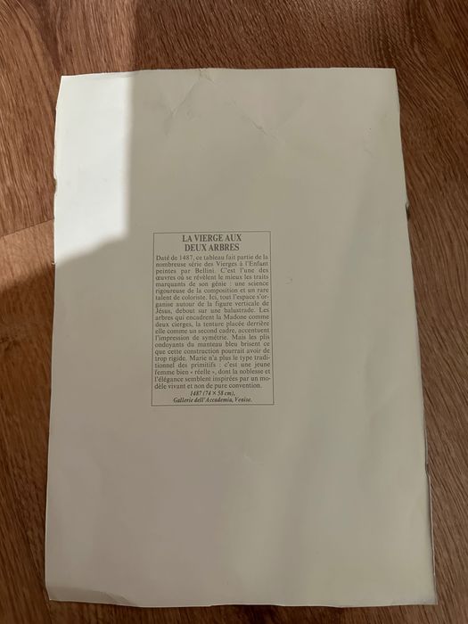 Tela quadro virgem Maria