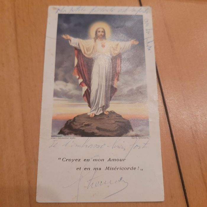 Obrazek święty  1944r