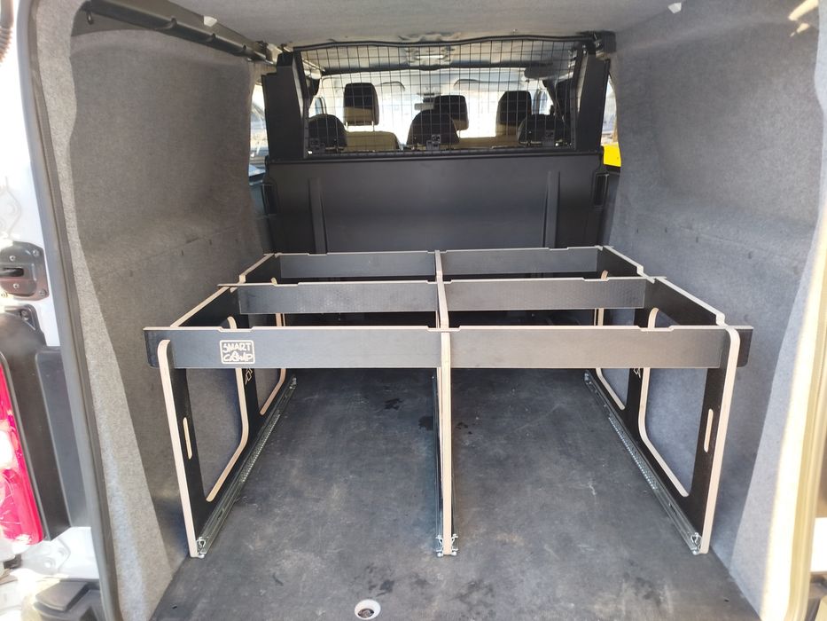 Zabudowa kempingowa, VW transporter, Vito, Vivaro, łóżko kamper