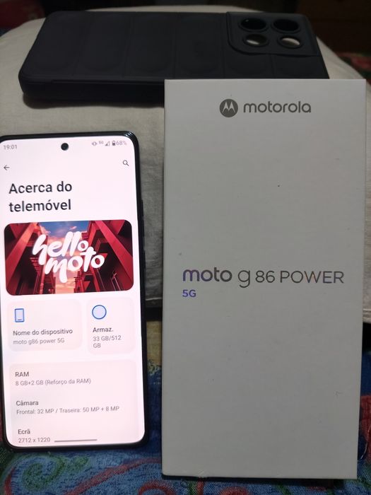 Moto G86  power 5G fact/garantia