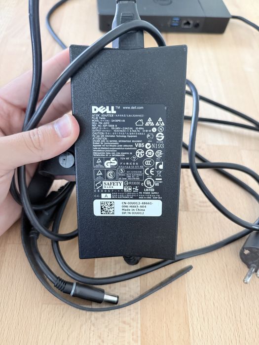 Stacja dokująca DELL WD19 + 2 zasilacze 130w