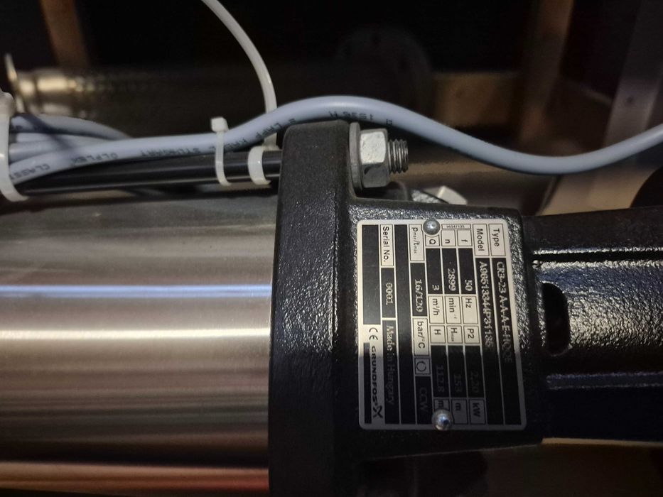 Pompa do wody Grundfos ze sterownikiem