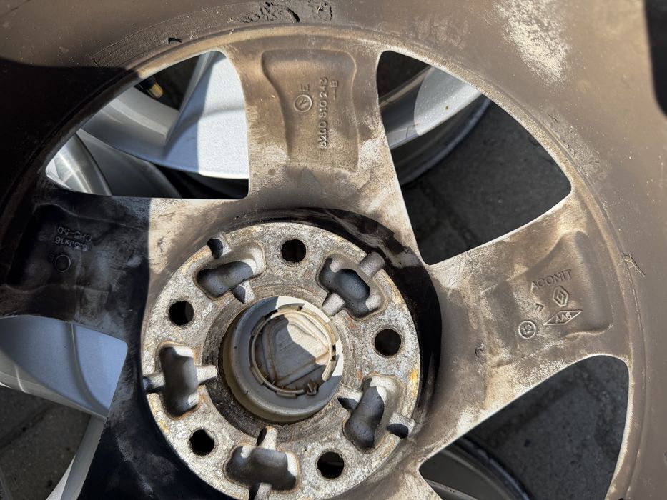 4x Felga  Aluminiowa  Dacia OE ACONIT 6.5" x 16" 5x114.3 ET 50