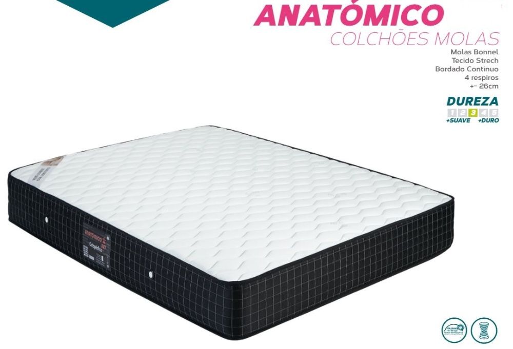 Colchões NOVOS Ortopédicos, Viscoelásticos c/ entrega imediata