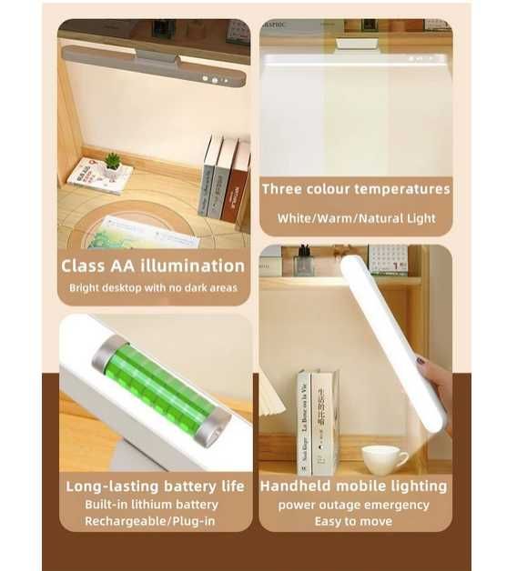 Аккумуляторная LED лампа с пультом ДУ светильник магнитная фонарь