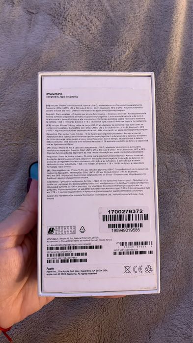 Iphone 15 pro 256G