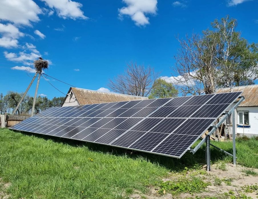 СЕС Сонячні батареї. Сонячні панелі. Монтаж сонячних станцій