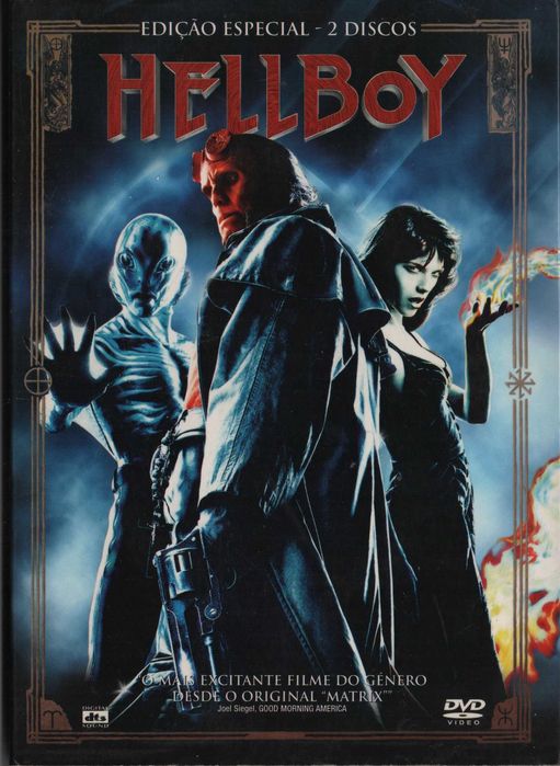 Dvd Hellboy - fantástico - Ron Perlman - edição especial - 2 dvd's