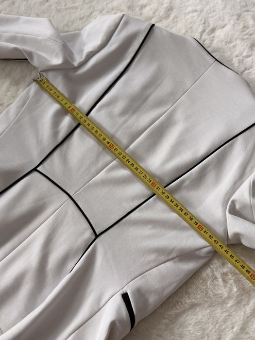 Biała marynarka H&M rozm. M/38