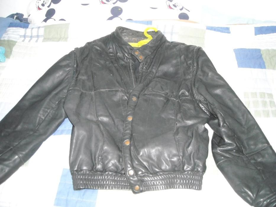 Casaco cabedal Vintage