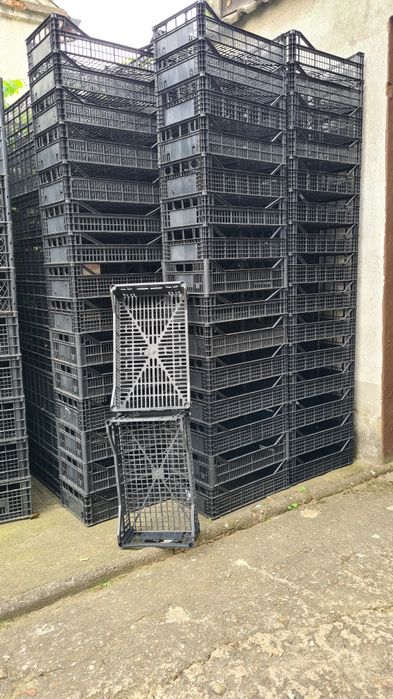SKRZYNKI plastikowe czarne