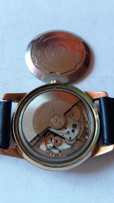 Zegarek PARTOUT-DELANO Automatic 25 jewels au-20 antyk Unikat.