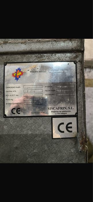 Caldeira Industrial de Aviário mais condutas